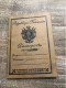 Passeport Français Pour Un Italien 1933 Toulon - Historische Dokumente