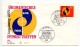 Germany, West 1971 FDC Scott 1071 Ecumenical Meeting Of Pentecost Of Evangelical & Catholic Churches At Augsburg - 1971-1980