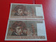 France: 2 Billets De 10 Francs Berlioz 1978 No Qui Se Suivent - 10 F 1972-1978 ''Berlioz''