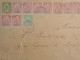 DL2 ETS OCEANIE  BELLE  LETTRE DEVANT  1908  PAPEETE  A  PARIS FRANCE  ++1F ++ AFF. INTERESSANT+ - Lettres & Documents