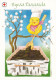 Postal Stationery - Chick Is Making "mämmi" - Happy Easter - Red Cross 2006 - Suomi Finland - Postage Paid - Postal Stationery