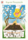 Postal Stationery - Chick Is Making "mämmi" - Happy Easter - Red Cross 2006 - Suomi Finland - Postage Paid - Enteros Postales