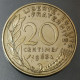 Monnaie France - 1963 - 20 Centimes Marianne Cupro-aluminium - 20 Centimes