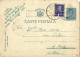 ROMANIA 1942 POSTCARD, MILITARY CENSORED, OPM 135, POSTCARD STATIONERY - World War 2 Letters