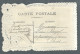 CPA  Gaufrée écrite En Dentelle De Papier Avec Petite Enveloppe De Souhaits - Fiori