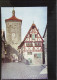 DR: Ansichtskarte Von Rothenburg O. Tauber, Siebersturm/Torhäuschen (um 1320)- Nicht Gelaufen - Rothenburg O. D. Tauber