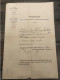 Certificat De La Médaille Militaire Et Sa Décision Signé Randon , Ministre De La Guerre Pour Un Gendarme 1863 - Ante 1871