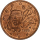 France, 2 Euro Cent, 1999, Paris, SUP+, Cuivre Plaqué Acier, KM:1283 - Francia