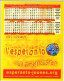 (Divers). Calendrier Poche. Chocolatière Macarons & Zodiac Sagittaire Vierge Cancer & Altai & Esperanto & Banque Postale - Klein Formaat: 2001-...