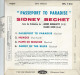 SIDNEY BECHET - PASSEPORT TO PARADISE - FR EP - PASSEPORT TO PARADISE + 3 - Jazz