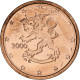 Finlande, 2 Euro Cent, 2000, Vantaa, SUP, Cuivre Plaqué Acier, KM:99 - Finlandía