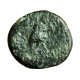 Ancient Greek Coin Alontion Sicily AE14mm Herakles / Eagle 04052 - Greek