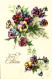 > Fleurs, Plantes & Arbres > 10 CARTES POSTALES  Fleurs   Pensee  56 - Flowers