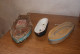 3 Coques De Bateaux De Bassin - Jouets Anciens