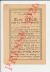 Publicité 1926 Elie Tible Fabrique De Coutellerie Et D'Optique 100 Rue Thiers Troyes 250/42 - Unclassified