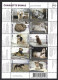 Pays-Bas, Nederland, Netherlands 2015; Animal Portraits By Charlotte Dumas: Cat, Tiger, Dogs, Horses, Fox; 10v M/s - Gatos Domésticos