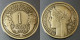 Monnaie France - 1937  - 1 Franc Morlon Cupro-aluminium - 1 Franc