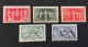 Num. 949(15Fr) - 850(5Fr) - 851(15Fr) - 852(15F+4F) - 859(5F+1F) - Unused Stamps