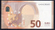 50 EURO ITALIA  SA  S004  Ch. "04"  - DRAGHI   UNC - 50 Euro
