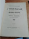 154 // LE VERGER FRANCAIS / TOME 1 / CATALOGUE DESCRIPTIF DES FRUITS ADOPTES PAR LE CONGRES POMOLOGIQUE 1947 / 546 PAGES - Jardinage