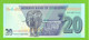 ZIMBABWE 20 DOLLARS 2020  P-104  UNC - Zimbabwe