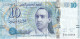 BILLETE DE TUNEZ DE 10 DINARS  DEL AÑO 2013 (BANKNOTE) - Tusesië