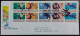 USA FDC Barcelona 1992 Olympics Block Two Complete Sets With A Face Value Of About $3 - Briefe U. Dokumente