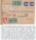 RACCOMANDATA 1943 RSI 2X1,25 ESPR+2X50+1,75 TIMBRO FORLI ARRIVO GENEVE (YK123 - Poststempel