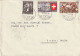 LETTERA 1939 SVIZZERA 10+10+10 TIMBRO THAL ST GALLEN COMO (YK73 - Covers & Documents