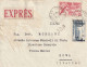 ESPRESSO FRANCIA 1949 DA AMBASCIATA ITALIANA DI PARIGI 50+25 - POSTA AEREA (YK37 - Lettres & Documents