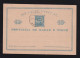 Portugal MACAU China 1894 Luis I 10R Postcard Stationery Used - Covers & Documents