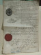 Italia Da Identificare Documento Reggio Emilia 1850 Modena. Ministro Degli Affari Esteri. - Historische Dokumente