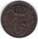 Meckl.-Strelitz Georg (1816-1860) 1/48 Taler 1855 A. (Billon) Kunzel: 615, Gereinigt, Ss - Piccole Monete & Altre Suddivisioni