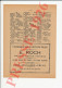 Publicité 1926 E. Roch Troyes 66 Rue Thiers Fabrique De Gants De Peau 250/42 - Unclassified