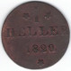 Frankfurt-Stadt I Heller 1820 G(F)B Cu. Schön 30, Ss/vz - Piccole Monete & Altre Suddivisioni