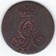 Hannover Georg III. (1760-1820) 1 Pfennig 1818 C. (Cu.) AKS 25, Kl. Kratzer, Ss/vz - Groschen & Andere Kleinmünzen
