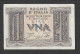 Italia - Banconota Non Circolata FdS AUNC Da 1 Lira "Impero" P-26 - 1939 #17 - Regno D'Italia – 1 Lire