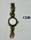 C210 Bijou - Montre - Femme - Dorée - Vintage - 1980 - Montres Bijoux