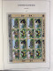 Delcampe - UNO New York 1951-2013 Bogen Sammlung Postfrische Bögen In Leuchtturm Klemmbinder - ONU