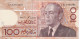 BILLETE DE MARRUECOS DE 100 DIRHAMS AÑO 1987 EN CALIDAD EBC (XF) (BANKNOTE) - Morocco