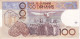 BILLETE DE MARRUECOS DE 100 DIRHAMS AÑO 1987 EN CALIDAD EBC (XF) (BANKNOTE) - Marokko