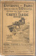 ETUI Seul-CARTE-ROUTIERE-TARIDE-1920-ENV De PARIS-50 Km-la Carte Manque-mais Peut Remplacé Sur Une Autre Carte/TBE - Cartes Routières