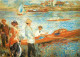 Art - Peinture - Auguste Renoir - Oarsmen At Chatou - CPM - Voir Scans Recto-Verso - Pintura & Cuadros