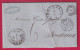 LETTRE DE JOHENHAVN COPENHAGUE DANEMARK 1871 POUR BORDEAUX TAXE TAMPON 6 LETTRE - Lettres & Documents