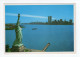 1970s UNITED STATES,NEW YORK,STATUE OF LIBERTY,MANHATTAN,TWIN TOWERS,POSTCARD,MINT - Manhattan