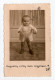 1940. KINGDOM OF YUGOSLAVIA,SERBIA,ZEMUN TO SREM. MITROVICA,POSTCARD,BABY ORIGINAL PHOTOGRAPH - Yugoslavia