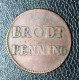 Jeton Allemand De Nécessité De Pain (entre 1740 Et 1789) "Brodt Penning" Armoiries De Cologne - Köln - Monedas/ De Necesidad