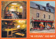 ALLAIRE --Hôtel -Restaurant Bar Tabacs--J. Sebillet......Multivues .......carte Publicitaire - Allaire