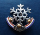 - Broche. Insigne. Ski. ESF - 3 étoiles - - Winter Sports