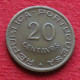 Mozambique 20 Centavos 1949  Mozambico Moçambique  W ºº - Mozambique